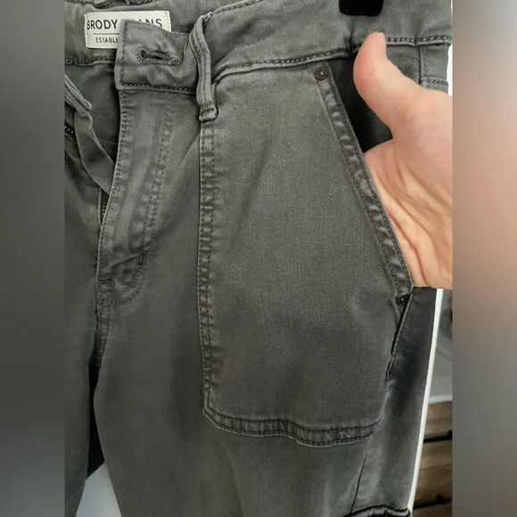 Brody Jeans  High Rise Skinny Ankle Cargo - Picture 5 of 8